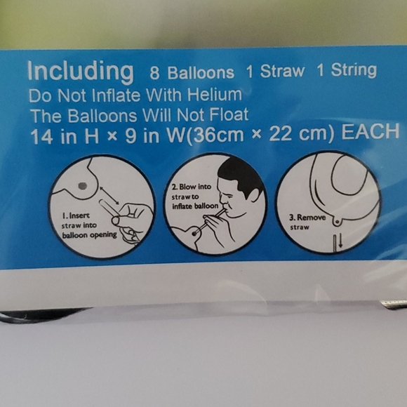 🆕️ FAREWELL Silver Foil Letter Balloon Banner Kit - Picture 4 of 6